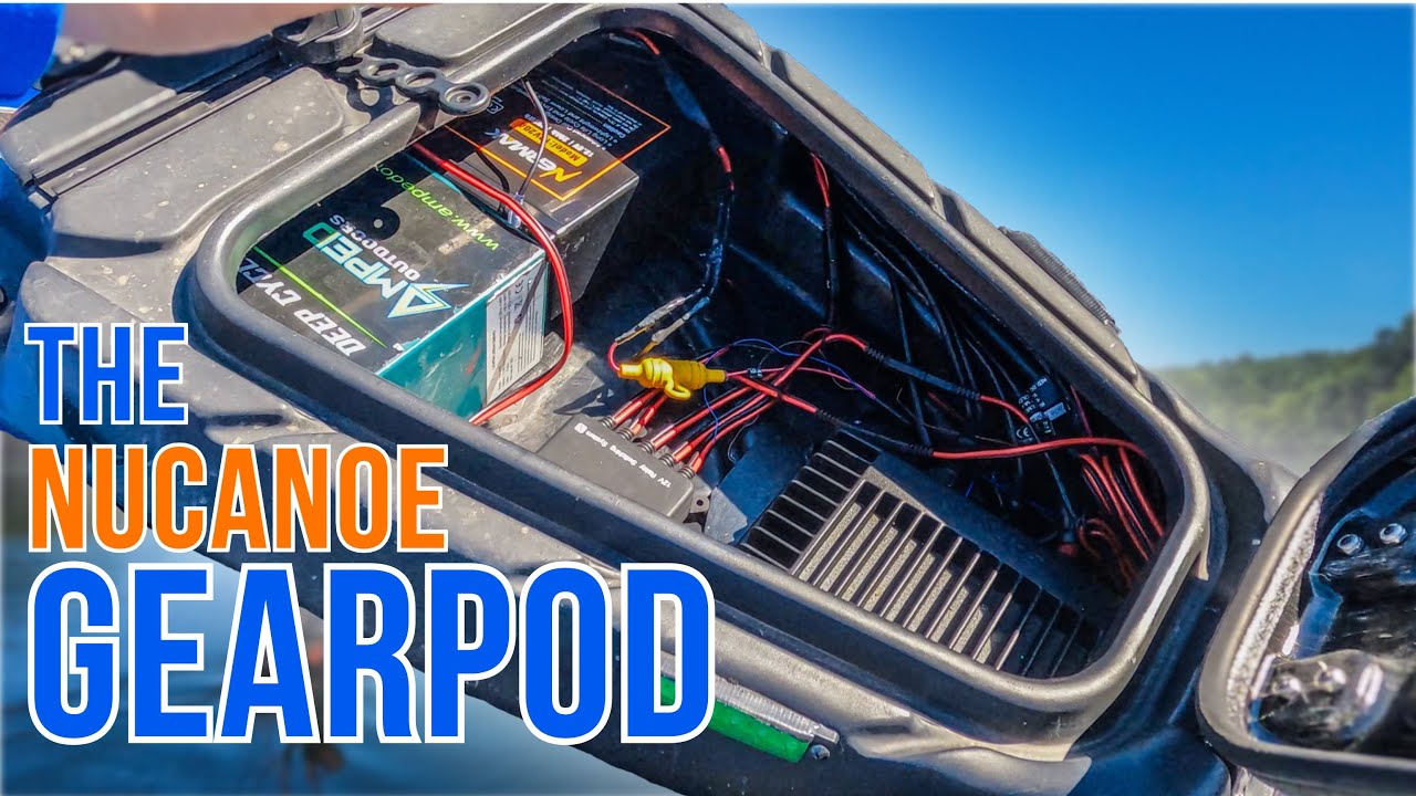 The ULTIMATE NuCanoe GearPod Electronics Setup!