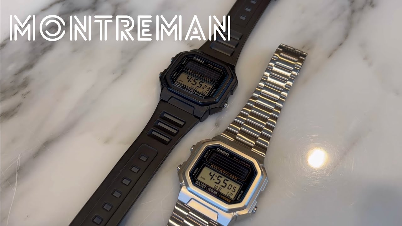 Casio AL-190W, vintage-looking solar-powered digital watch with potentials