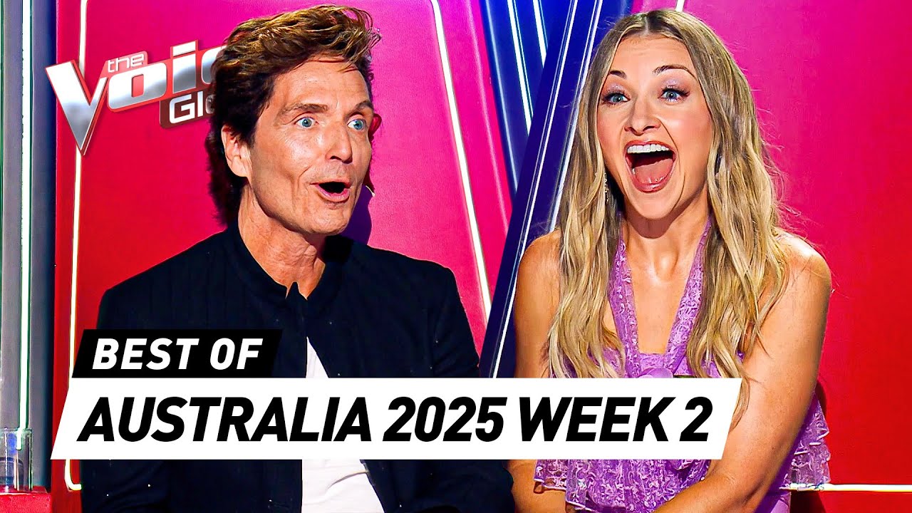 Incredible Blind Auditions on The Voice Australia 2025 Week 2!