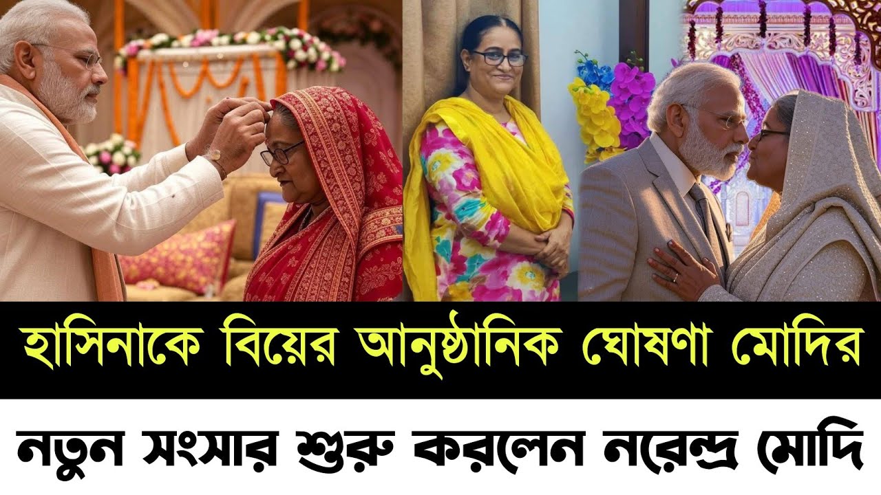 🔴ব্রেকিং নিউজ! শেখ হাসিনাকে নিয়ে সিদ্ধান্ত জানিয়ে দিলেন || আনুষ্ঠানিক ঘোষণা দিলেন নরেন্দ্র মোদি!
