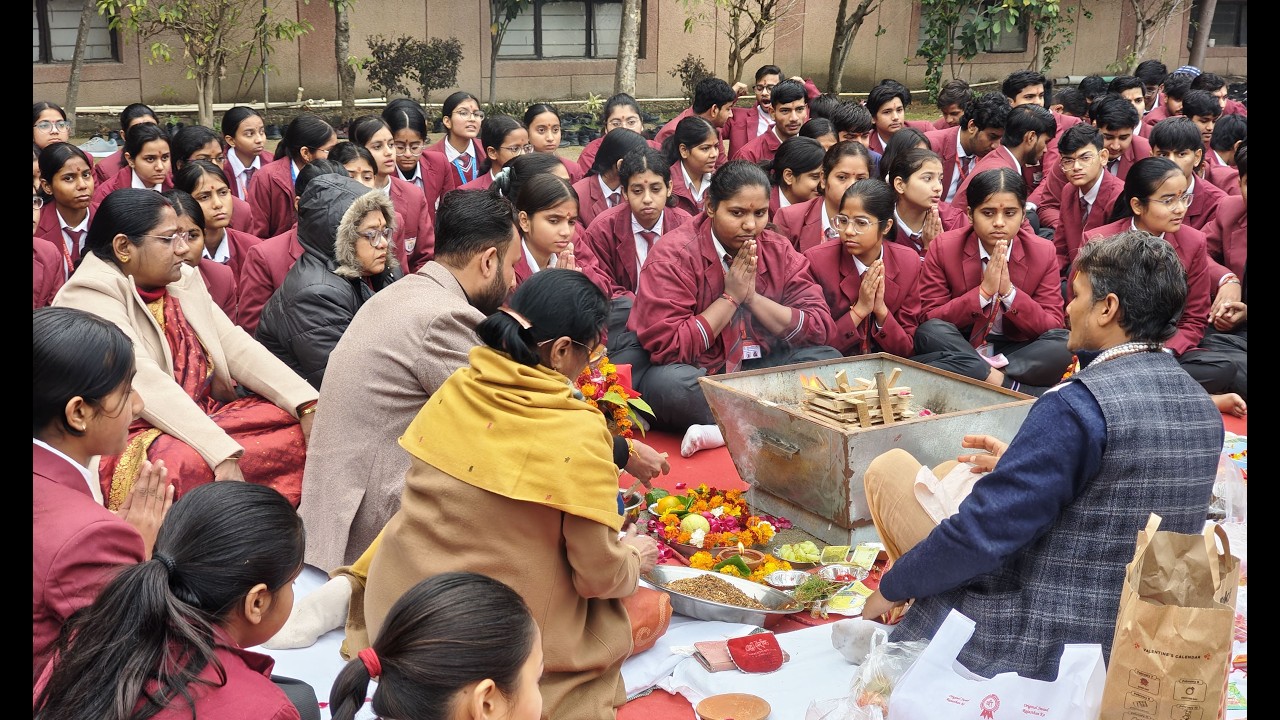For their bright future, we pray today / St.Columbus Global School #columbians #school #hawan