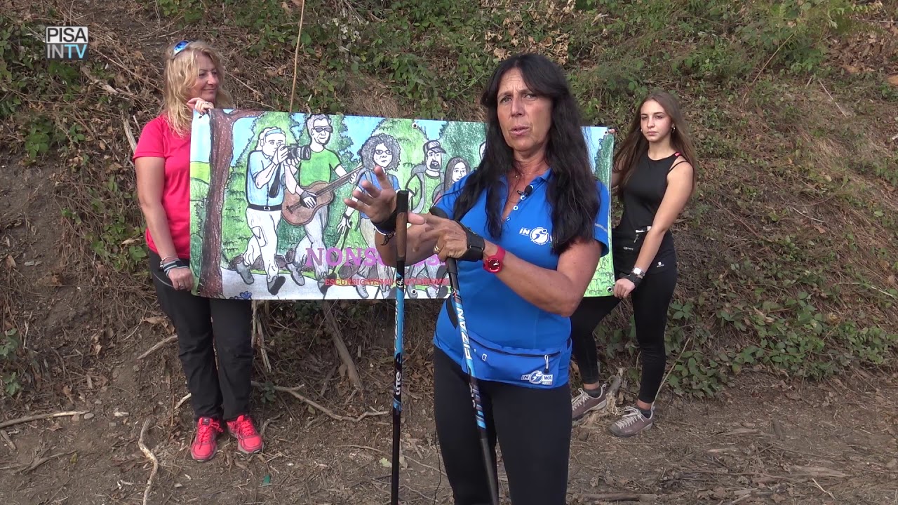 Pisa in TV - 12/09/2018 - Sentieri dei monti pisani: Nordic Walking