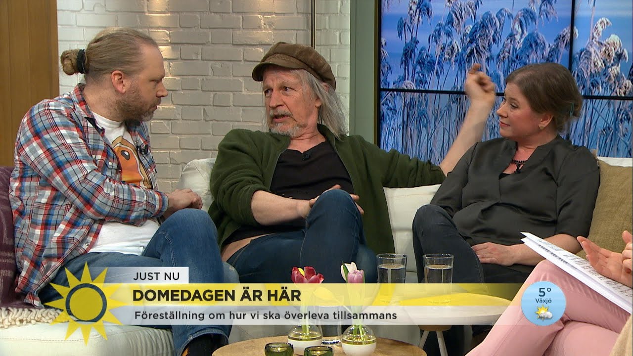 Domedagen är här – föreställning om hur vi överlever tillsammans - Nyhetsmorgon (TV4)