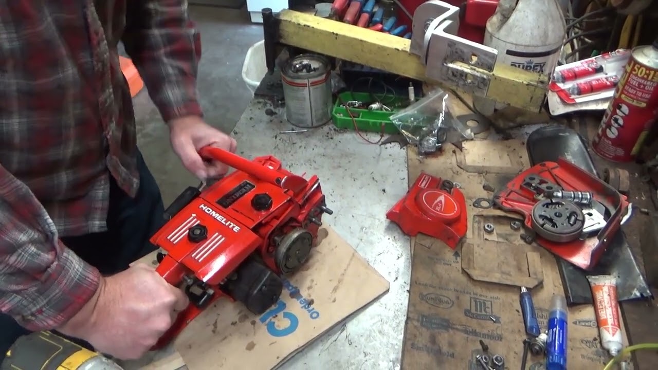 Neil's Homelite XL-1 Test Run!  Does It Have Too Much Compression And Is That Even Possible?