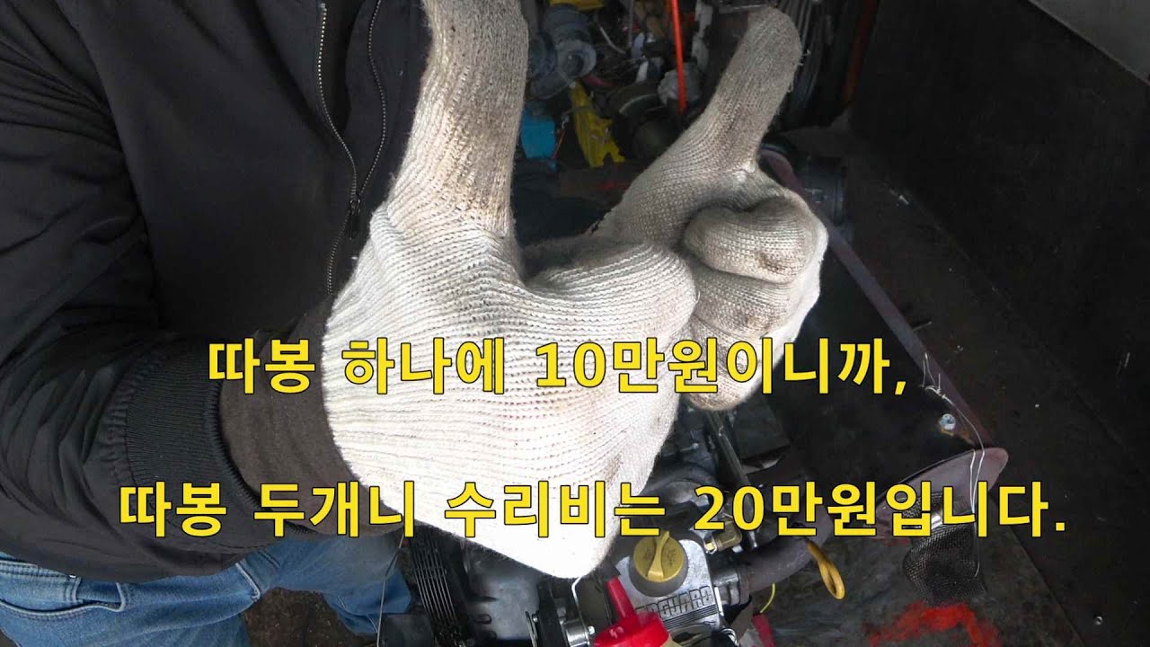 뱅가드 35마력 엔진 수리/ repairing vanguard 35hp engine/