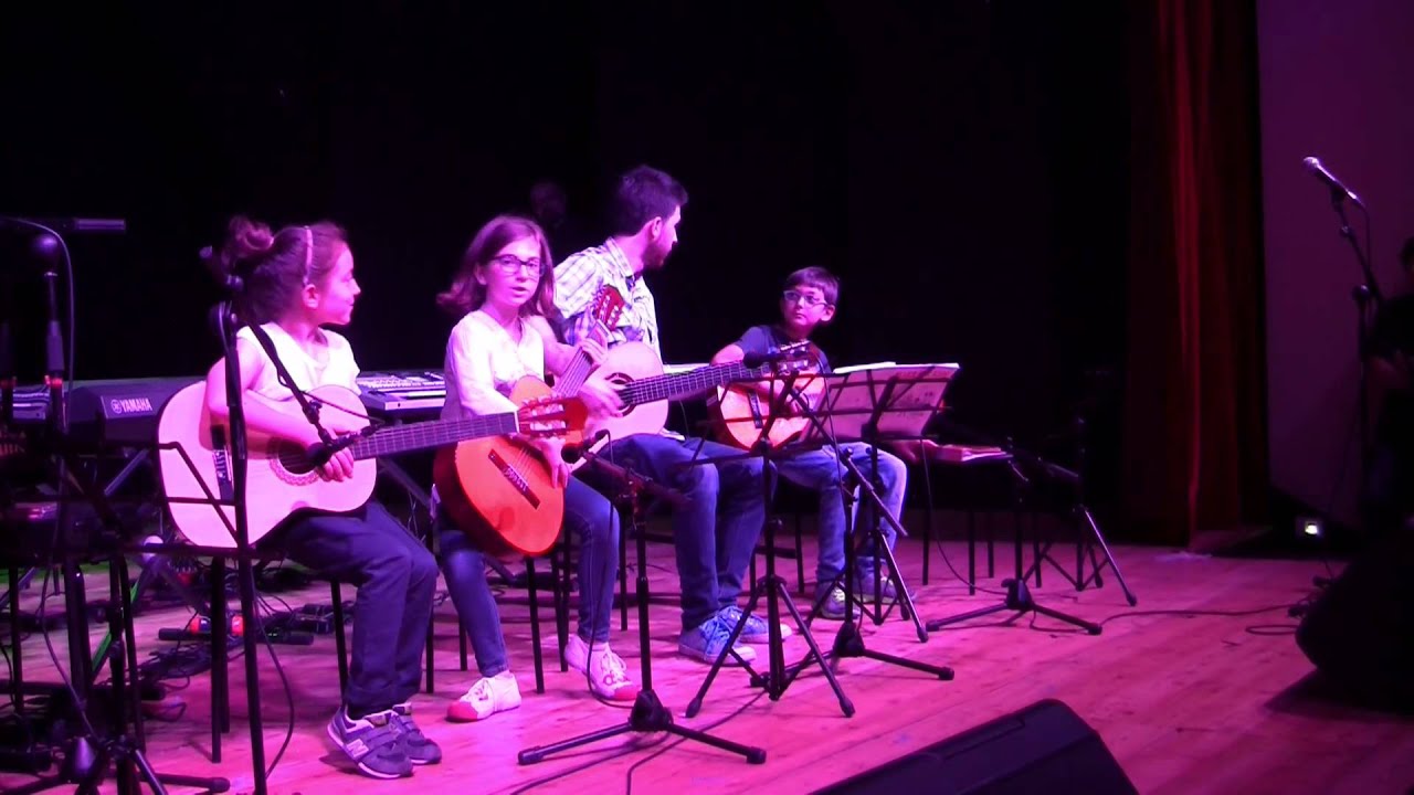 Luca Stiso al Saggio di chitarra del 13 Giugno 2015