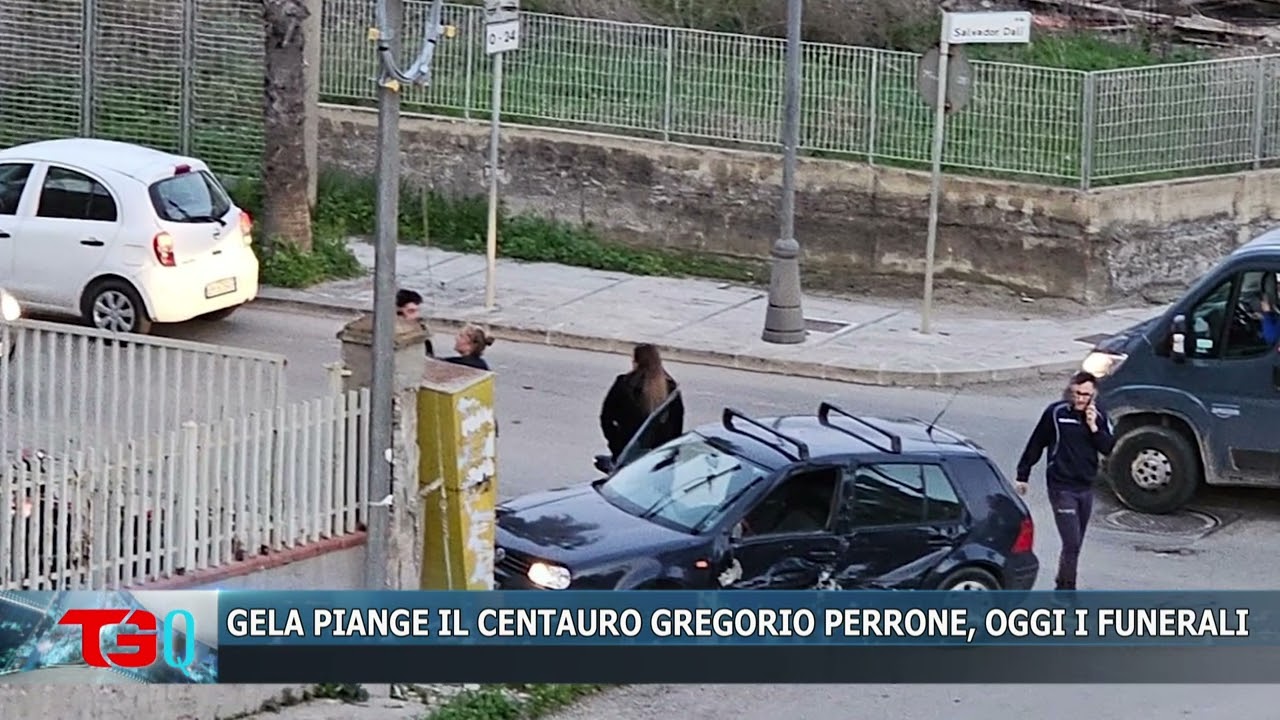GELA PIANGE IL CENTAURO GREGORIO PERRONE, OGGI I FUNERALI