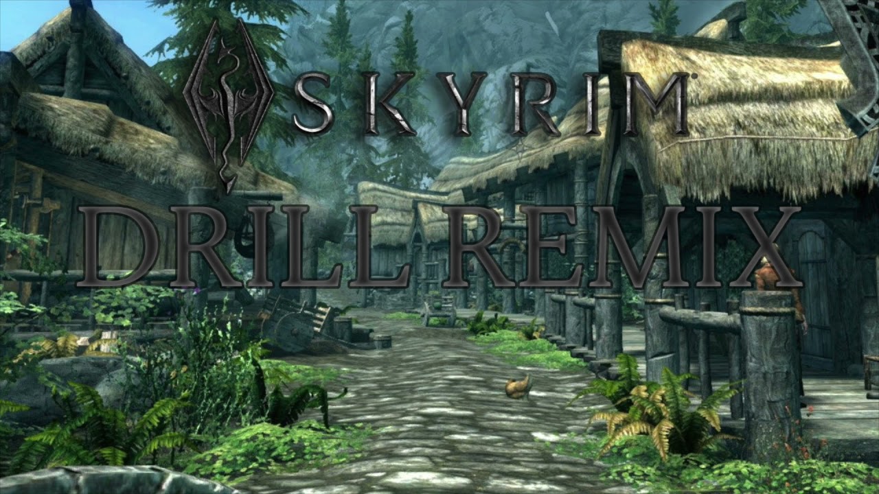 SKYRIM - Secunda but it's DRILL