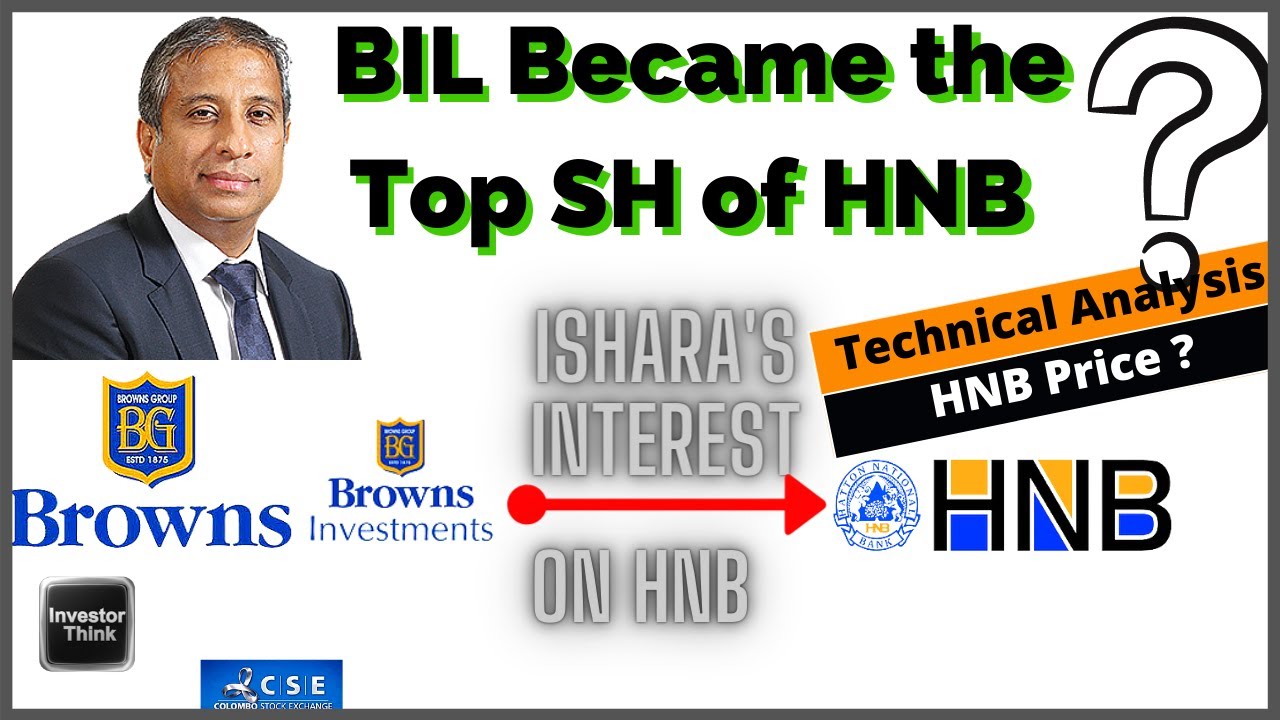 🇱🇰Mr Ishara Nanayakkaras Investment in HNB | BIL.N top Shareholder of HNB ? | HNB Technical Analysis