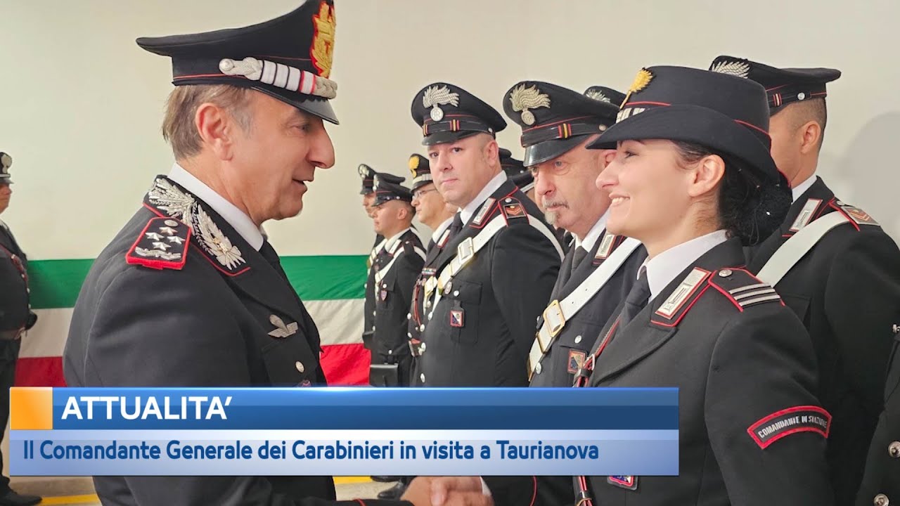 Il Comandante Generale dei Carabinieri in visita a Taurianova