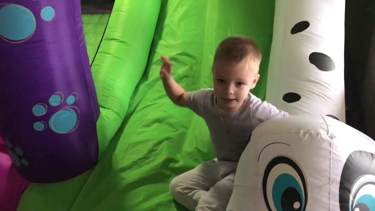Гигантский батут Далматинец HAPPY HOP 9109 - обзор, сборка, эксплуатация...