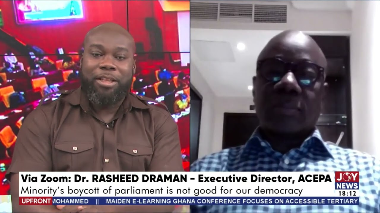 UPfront with Winston || The Minority's Boycott of Parliament: A good strategy? - Joy News (6-7-23)