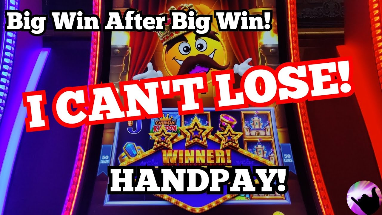 HANDPAY + EPIC WINNING on Mr. Cashman Link! 🤯