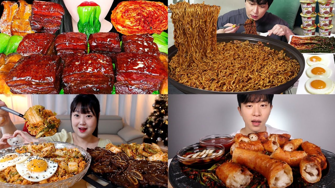 BEST *SATISFYING BIG BITES* MUKBANG ASMR COMPILATION pt.59