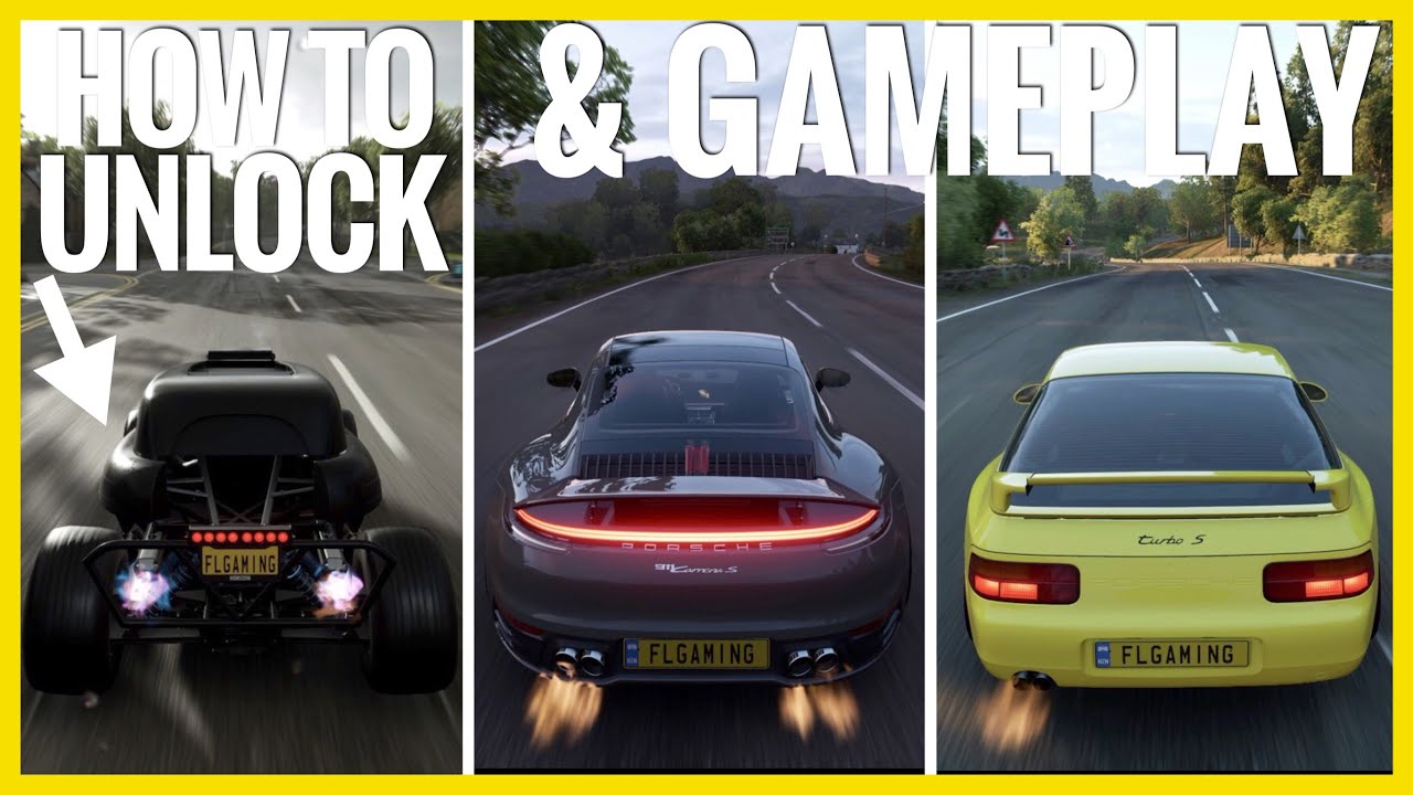 Forza Horizon 4 | How To Unlock the Rip Rod | Porsche 911 Carrera S & 968 Turbo S Gameplay