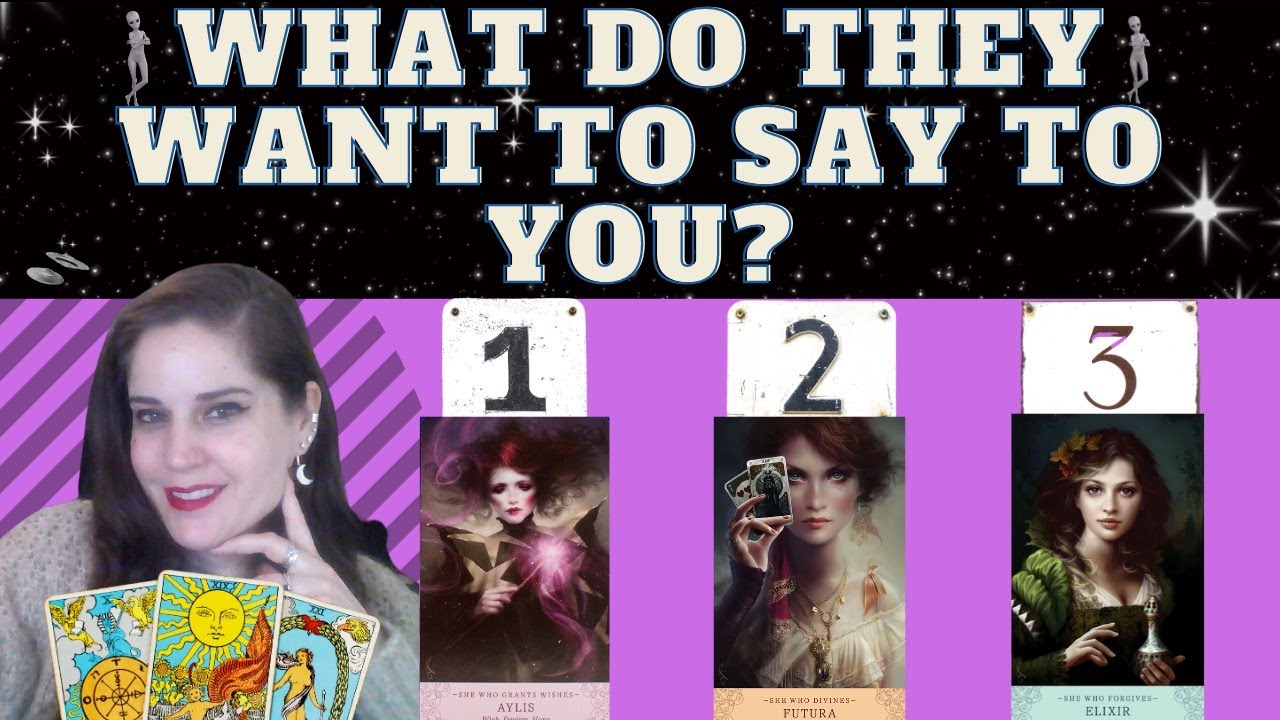 WHAT DO THEY TRULY WANT TO SAY TO YOU? 🔮TAROT PICK A CARD (+initials +channeled portion)