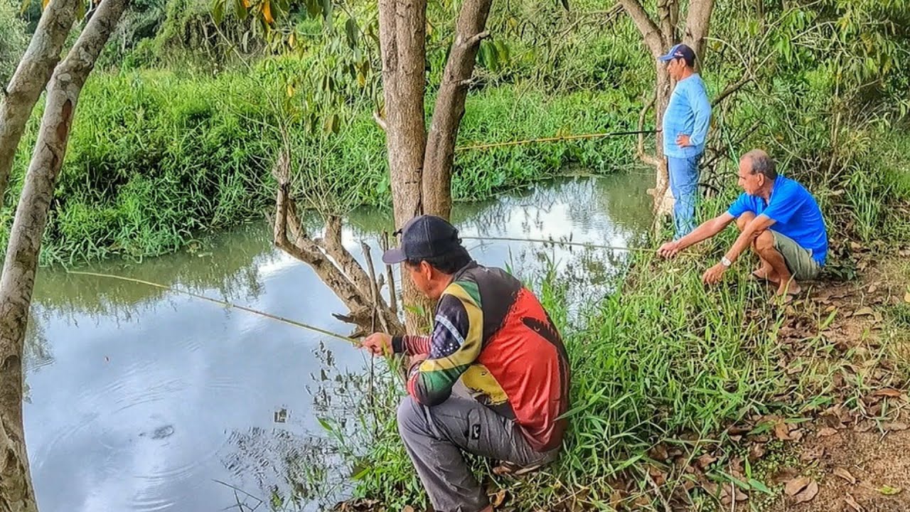 ERA PRA SER PIAU, MAS OLHA QUEM APARECEU. Pescaria.