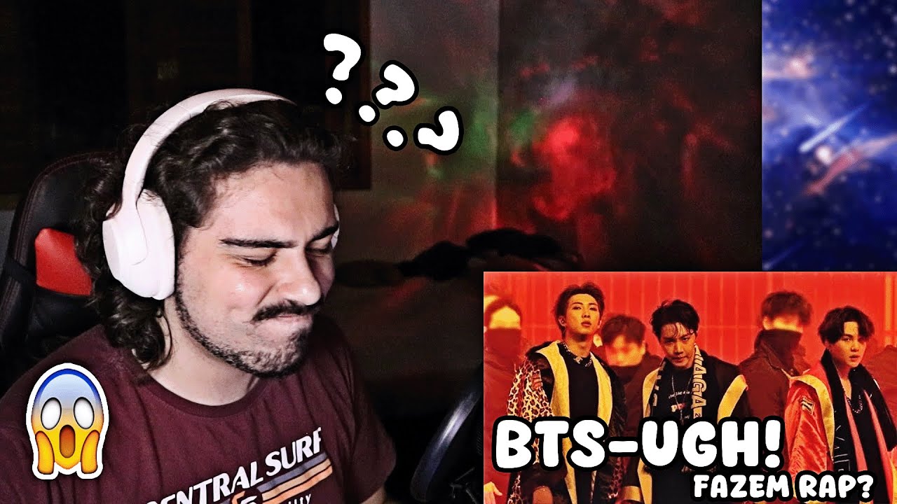 REAGINDO ao RAP do BTS pela primeira vez BTS-UGH #reaction  #kpop   #bts  #blackpink #reactionvideo