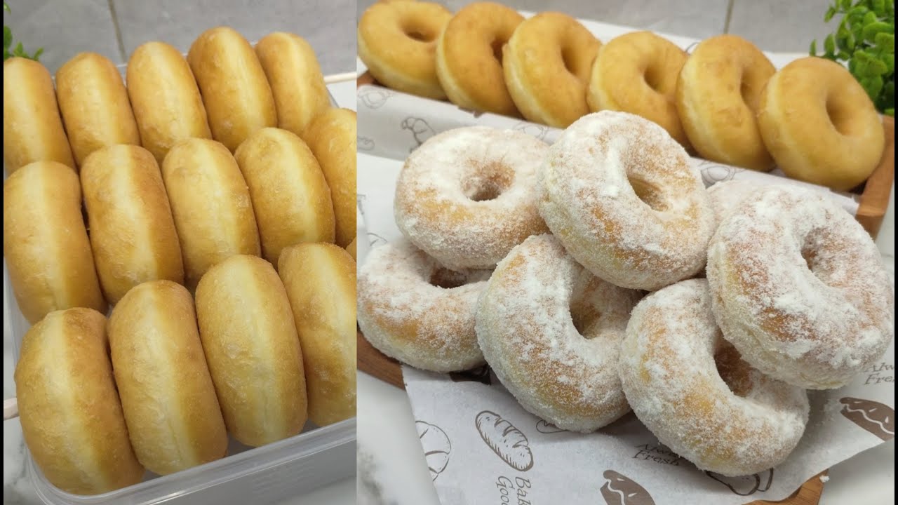 RESEP DONAT SUSU EMPUK LEMBUT ENAK BANGET