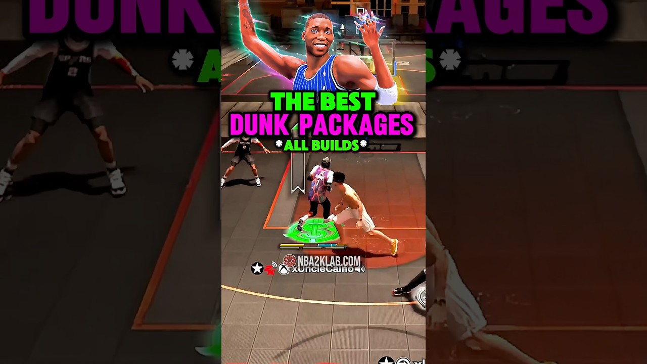 Best Dunk Packages for All Builds on NBA 2K26
