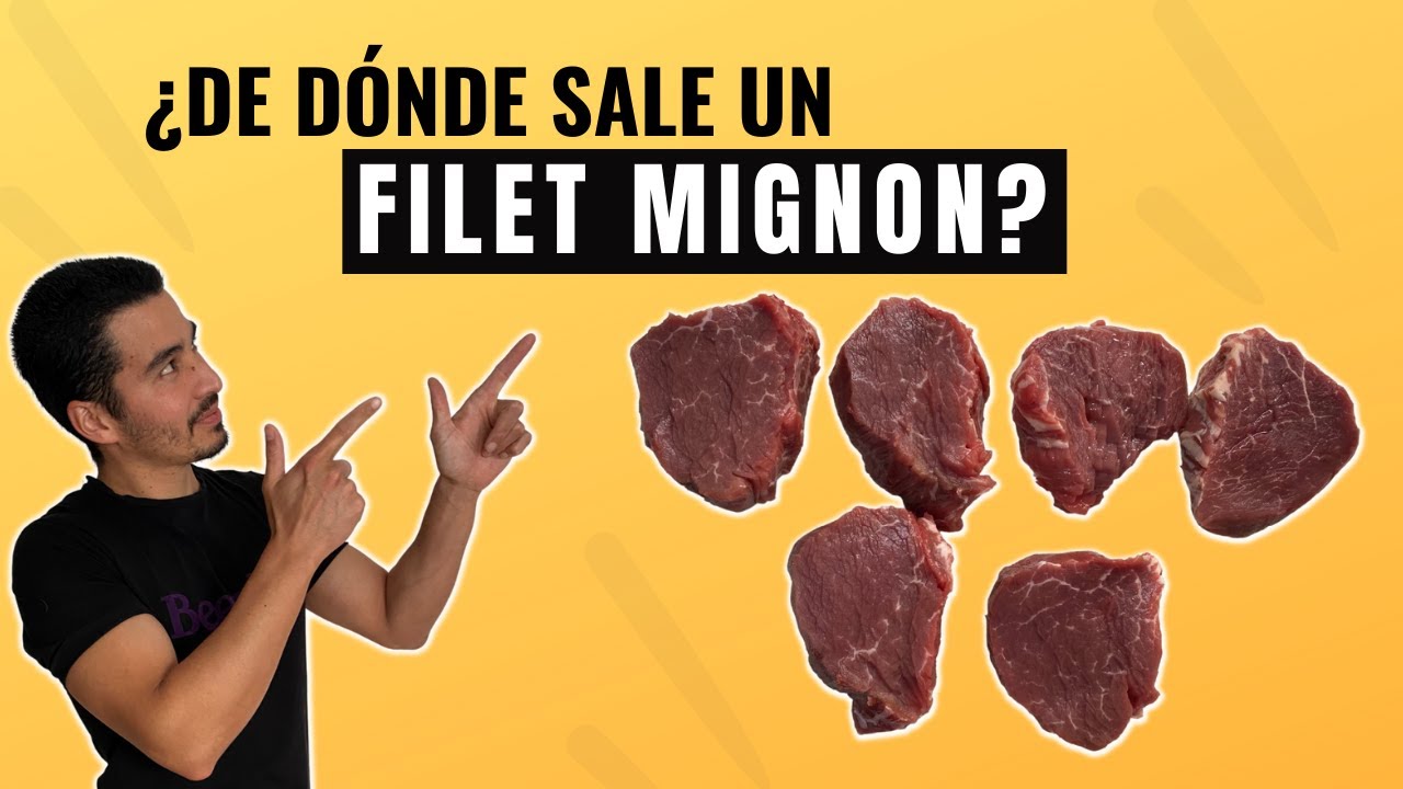 De dónde y cómo se obtiene un FILET MIGNON | Carnicería