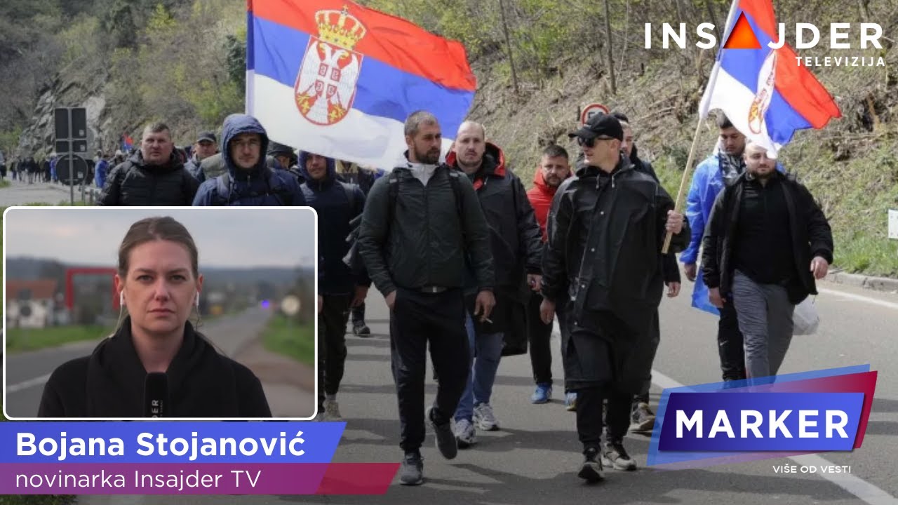 Novinarka Insajdera nadomak Kraljeva gde se očekuje kolona Srba sa Kosova