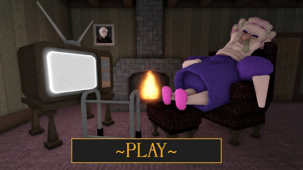 GRUMPY GRAN! (SCARY OBBY) Roblox Gameplay Walkthrough [EASY MODE] #roblox #obby #robloxgames 