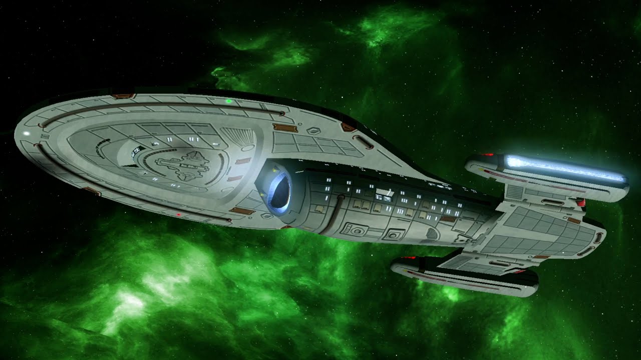 Star Trek Bridge Commander (Remastered) RBG Dominion War Refit Galaxy + Intrepid Class Vs x5 Kvorts