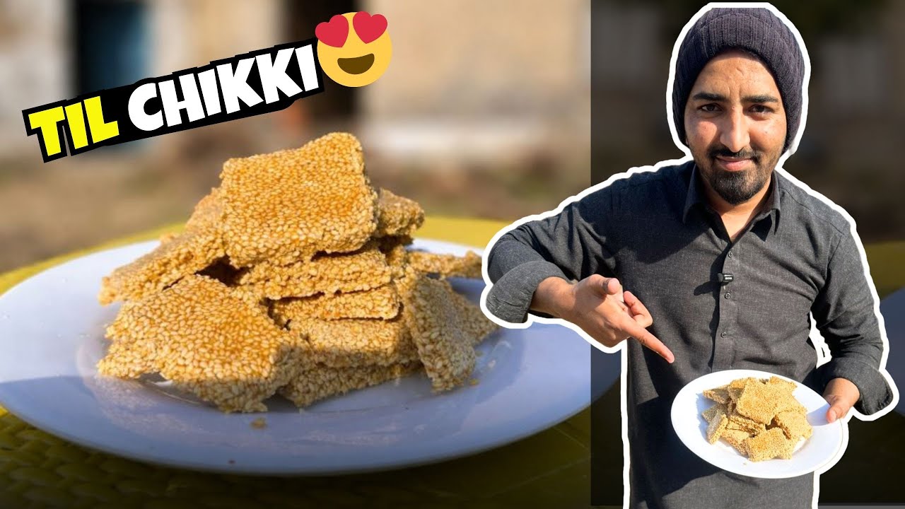 Homemade Til Chikki Recipe | Traditional Winter Special Sesame Brittle Made Easily at Home | VLOGS
