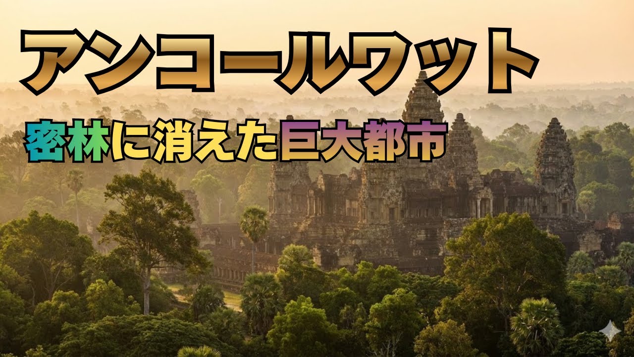 アンコールワット - 密林に消えた巨大都市【世界ふしぎFile】