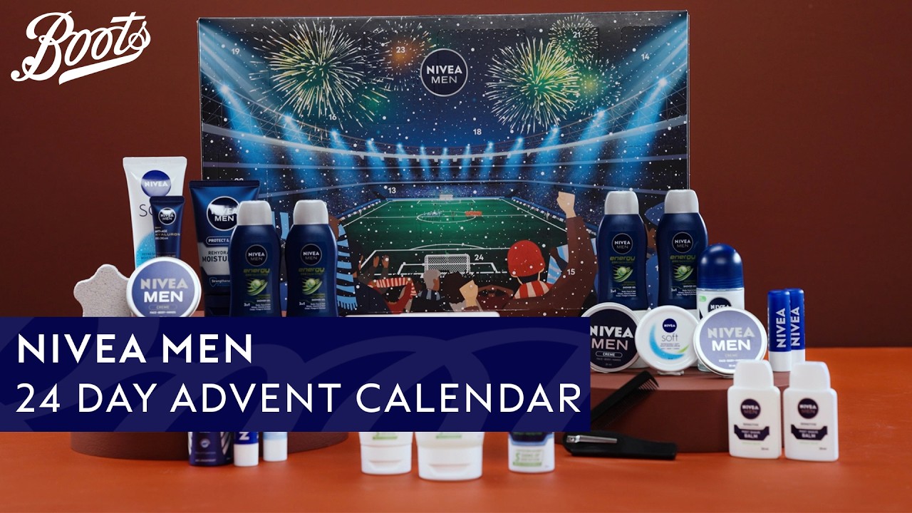 Nivea Mens Advent Calendar Unboxing | Christmas | Boots UK