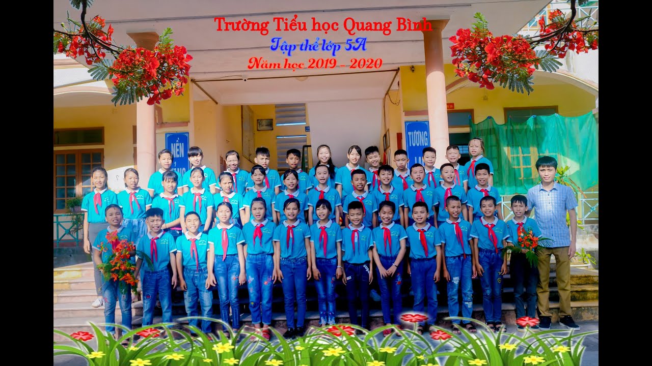 Lớp 5A Trường Tiểu học Quang Bình (2019-2020)