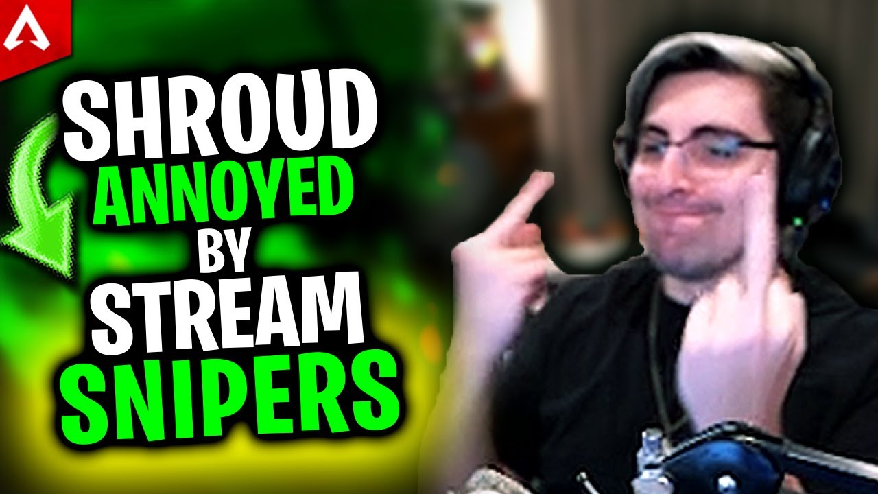 Streamer Gets Annoyed By Stream Snipers in Apex - Apex Legends Highlights