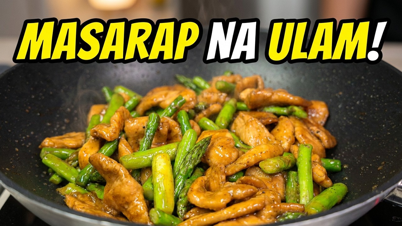 Pork And Asparagus  stir-fry | Quick and Easy Pork Stir-fry 