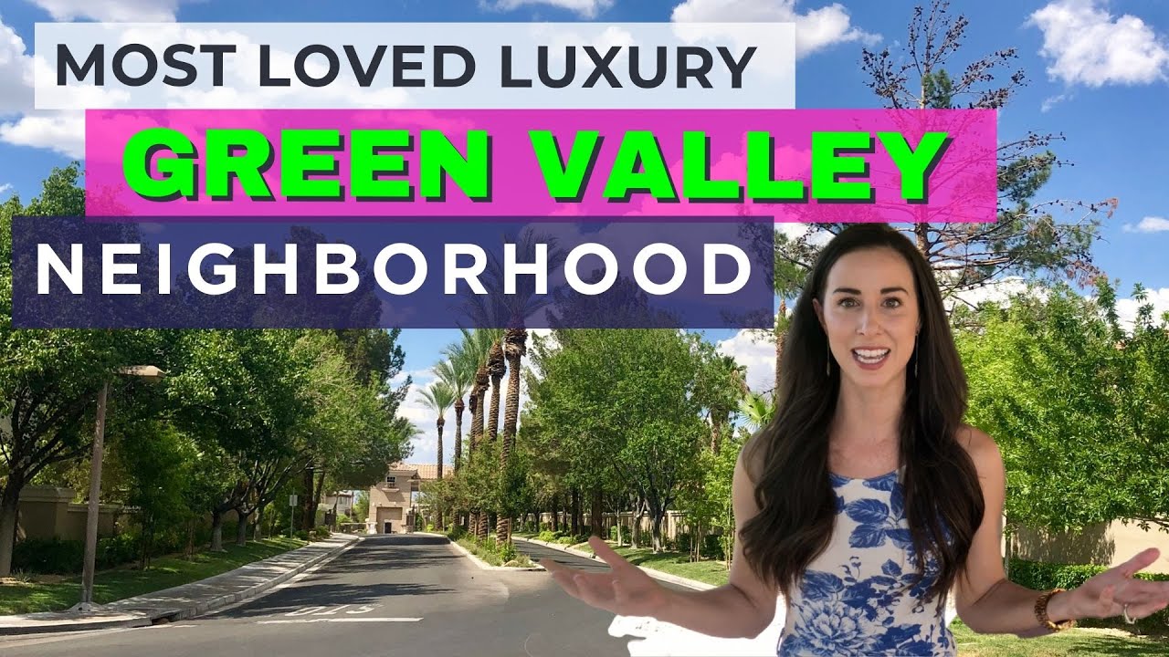 Luxury Green Valley Neighborhood Tour  | Hillsboro Heights  |  Henderson Nevada