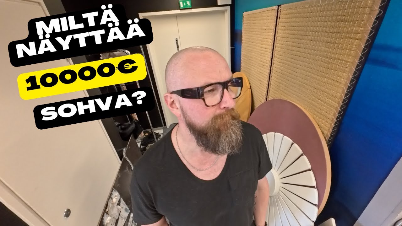 Miltä näyttää 10000€ sohva?