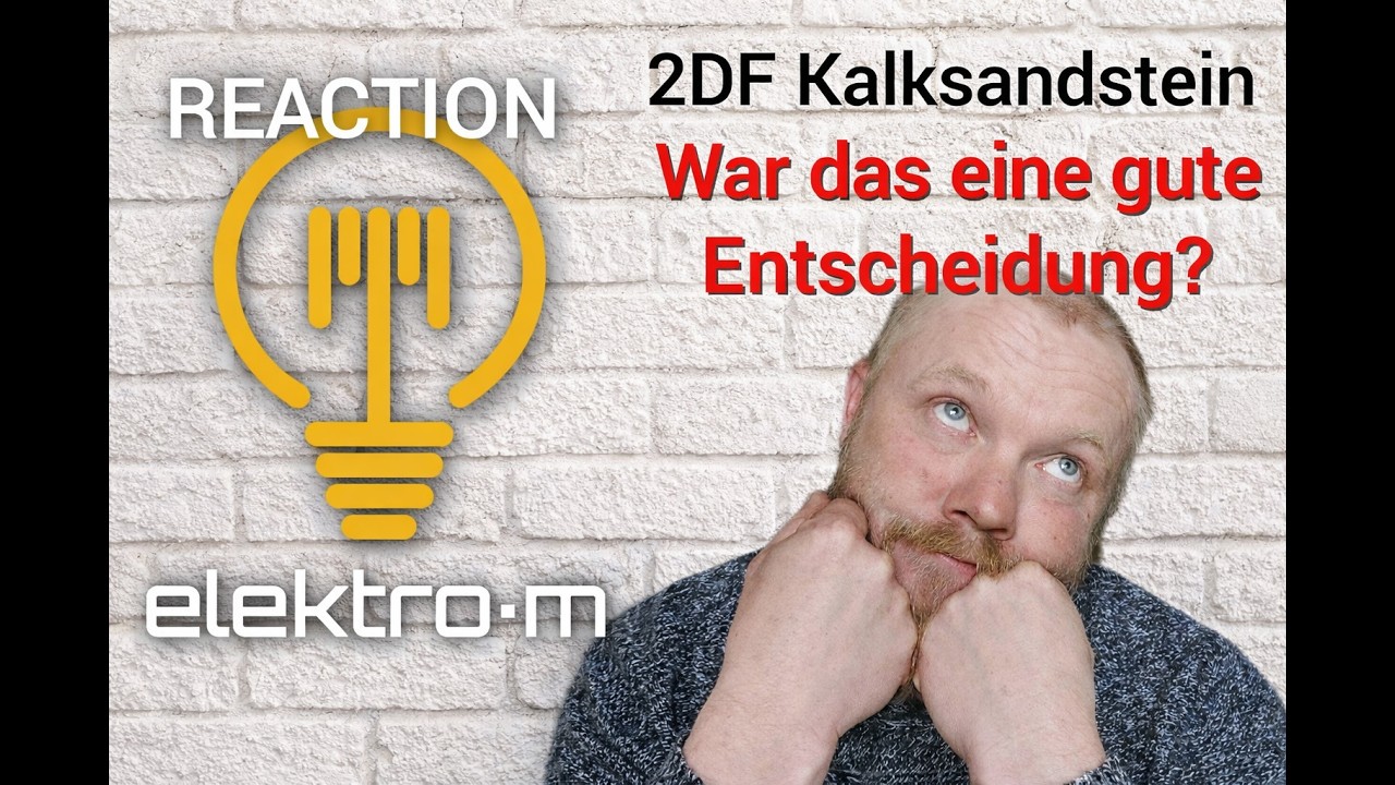 Reaction ElektroM/ Warum 2DF Kalksandsteine, anstatt 4DF ?