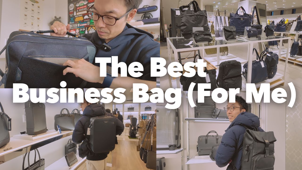 Which is The Best Business Bag (For Me)?