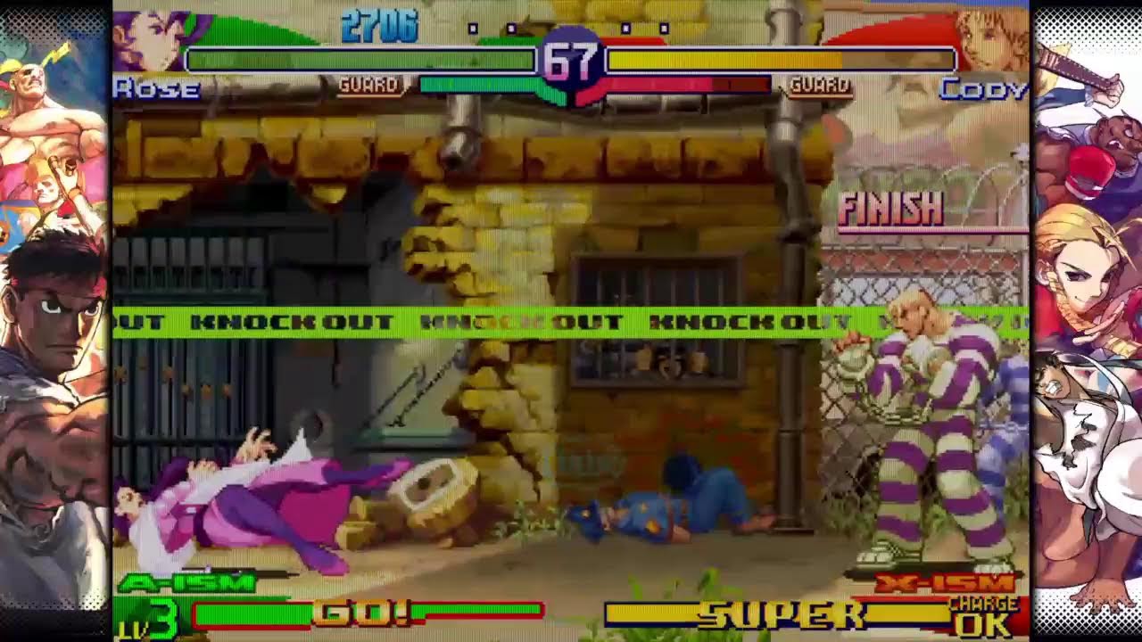 Street Fighter Alpha 3 Upper Rose Arcade Mode January 2026