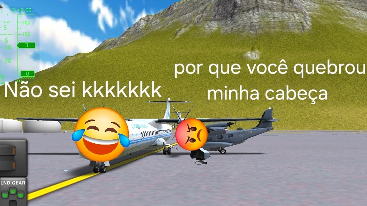 Os Momentos mais engraçados e Desafiadores no turboprop flight simulator 😂🤣🌟✨ parte 3...