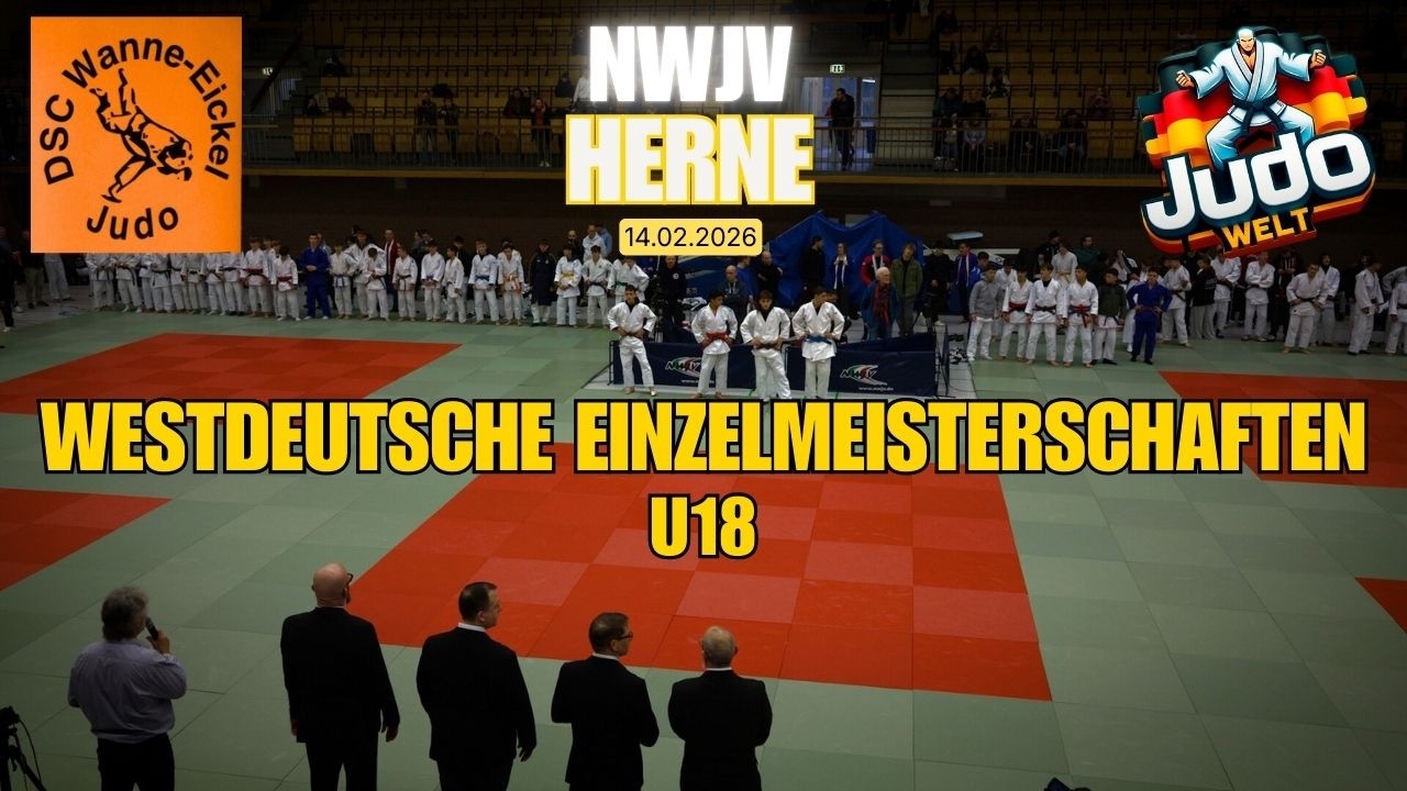 🏆 Westdeutsche Einzelmeisterschaften U18 2026 | DM-Qualifikation | Judo |