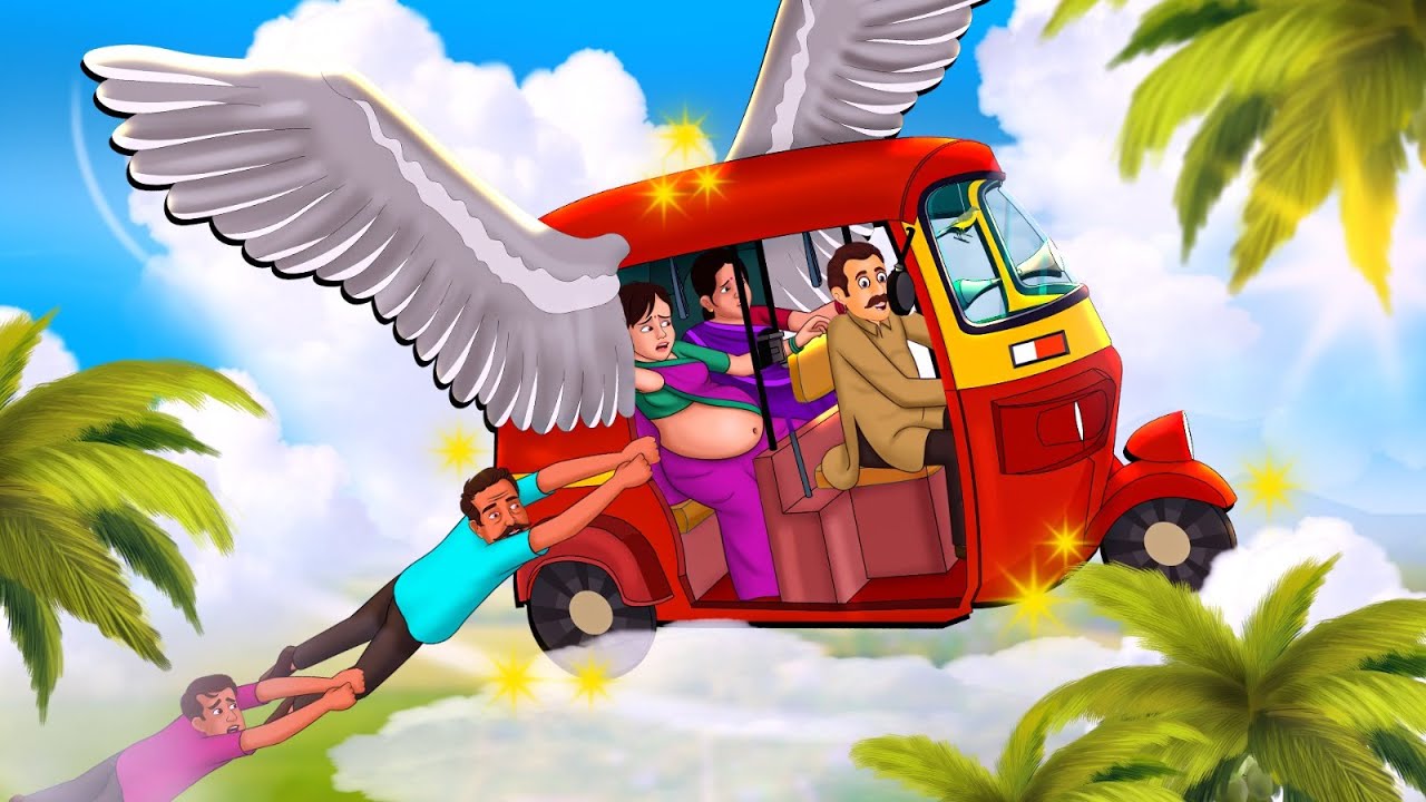 The old lady's magical rickshaw | Budhiya Ki Jadui Rickshaw | Hindi Stories | Latest Hindi Stories
