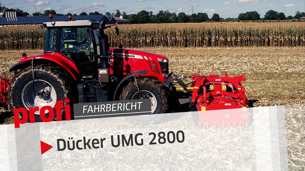 Dücker Mulcher UMG 2800 | profi #Fahrbericht