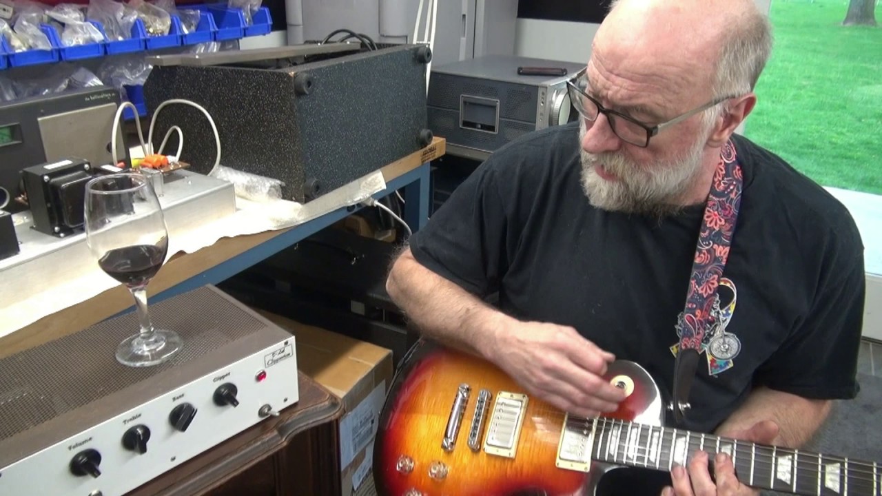 Demo D-lab Boutique 6AQ5 Clipperton amp Gibson Les Paul by Randy Rheynard