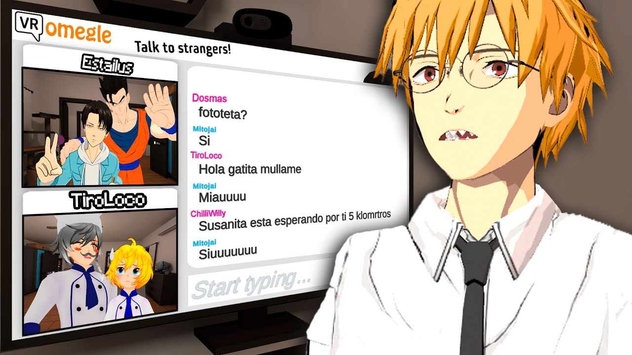 PRIMERA VEZ en OMEGLE pero en REALIDAD VIRTUAL