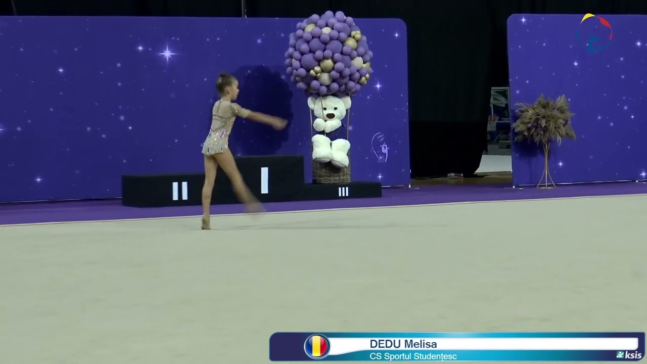 DEDU Melisa   CS Sportul Studențesc   ROU   Junioare IV   WA   #CupaRomaniei🏆 la Gimnastica Ritmica