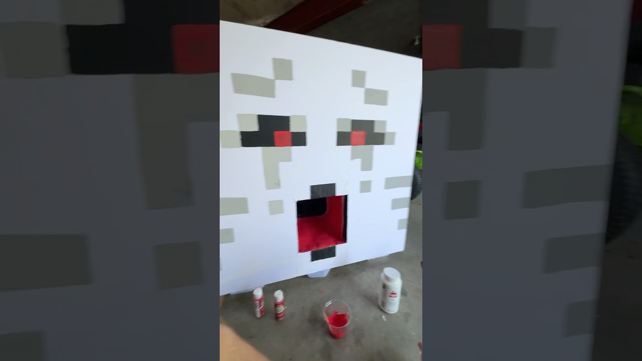 Making a Life Sized Minecraft Ghast