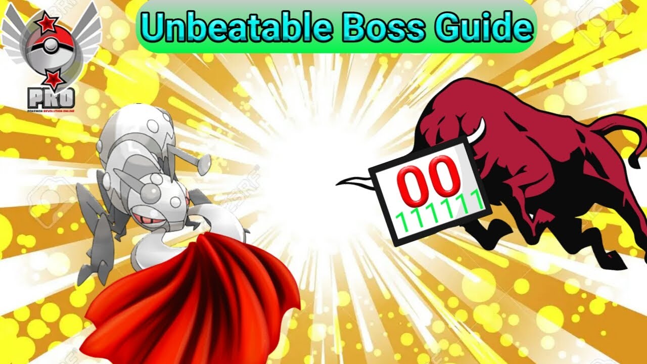 100% Winrate Boss Strategy: Pokemon Revolution Online