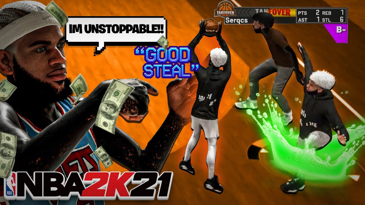 MY LOCKDOWN DEFENDER BECAME UNSTOPPABLE IN THE $500 COMP STAGE TOURNAMENT IN NBA 2K21!