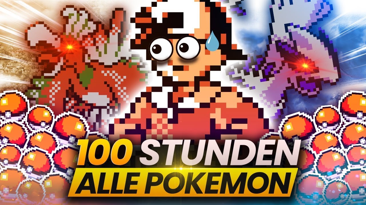 Ich habe 100H um ALLE 251 Pokémon zu fangen!